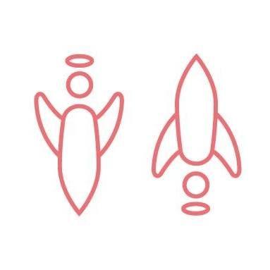 Angel and Rocket logo