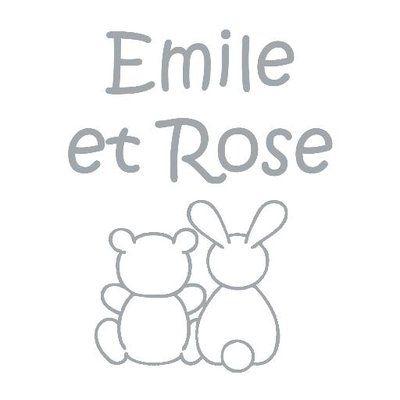 Emile et Rose logo